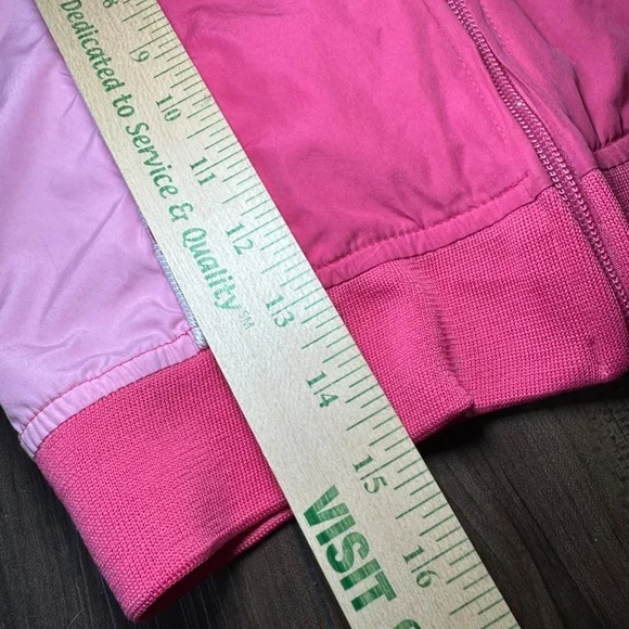 Nike Girl Full Zip Track Jacket Hot Pink Cute Athleisure Girls 6 - Picture 6 of 7